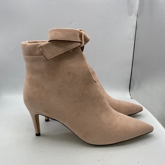 XYD Pointy Toe Ankle Booties Dress Low Kitten Heels Graceful Boots SOLD - Picture 3 of 10